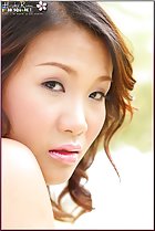  thai girl with lips parted giving sensuous look