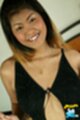 Jenny wearing black dress