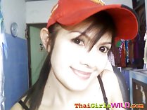Wearing baseball cap