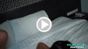 LBFM Phi bent over window sill and fucked from behind